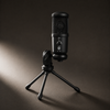 Pro USB Condenser Mic with Tripod & Mute Control