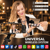 Dual Wireless Lavalier Microphone, Clear Audio, Total Freedom