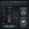 Pro USB Condenser Mic with Tripod & Mute Control