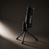 Pro USB Condenser Mic with Tripod & Mute Control